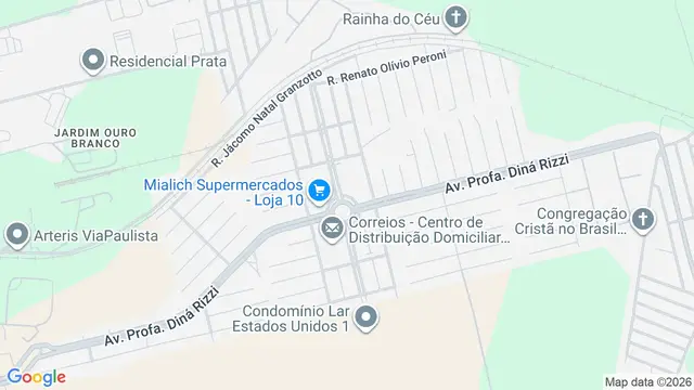 Mapa do bairro Parque Residencial Cândido Portinari, Ribeirão Preto - SP