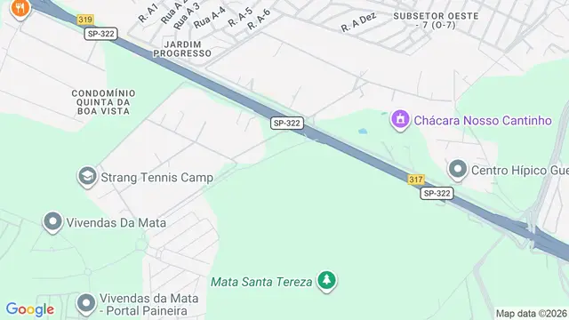 Mapa do bairro Portal da Mata, Ribeirão Preto - SP