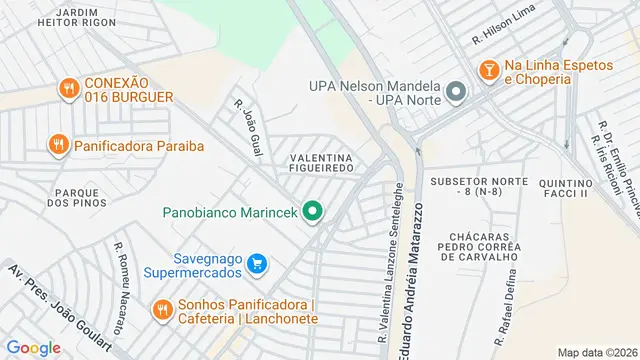 Mapa do bairro Valentina Figueiredo, Ribeirão Preto - SP